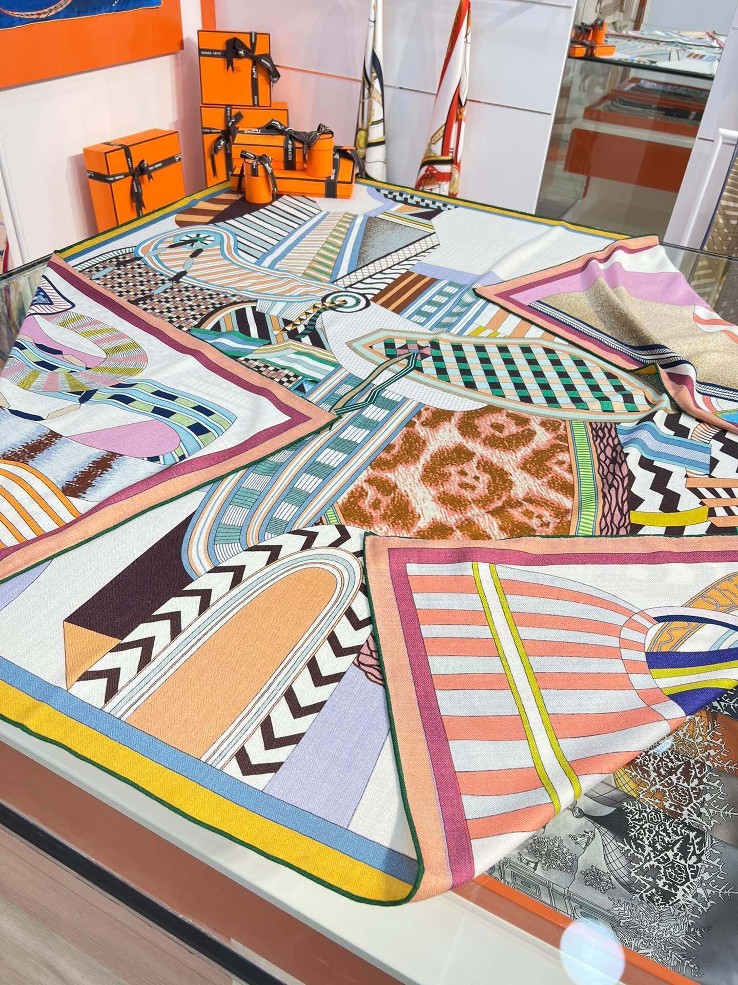 Hermes Shawls-140*140cm